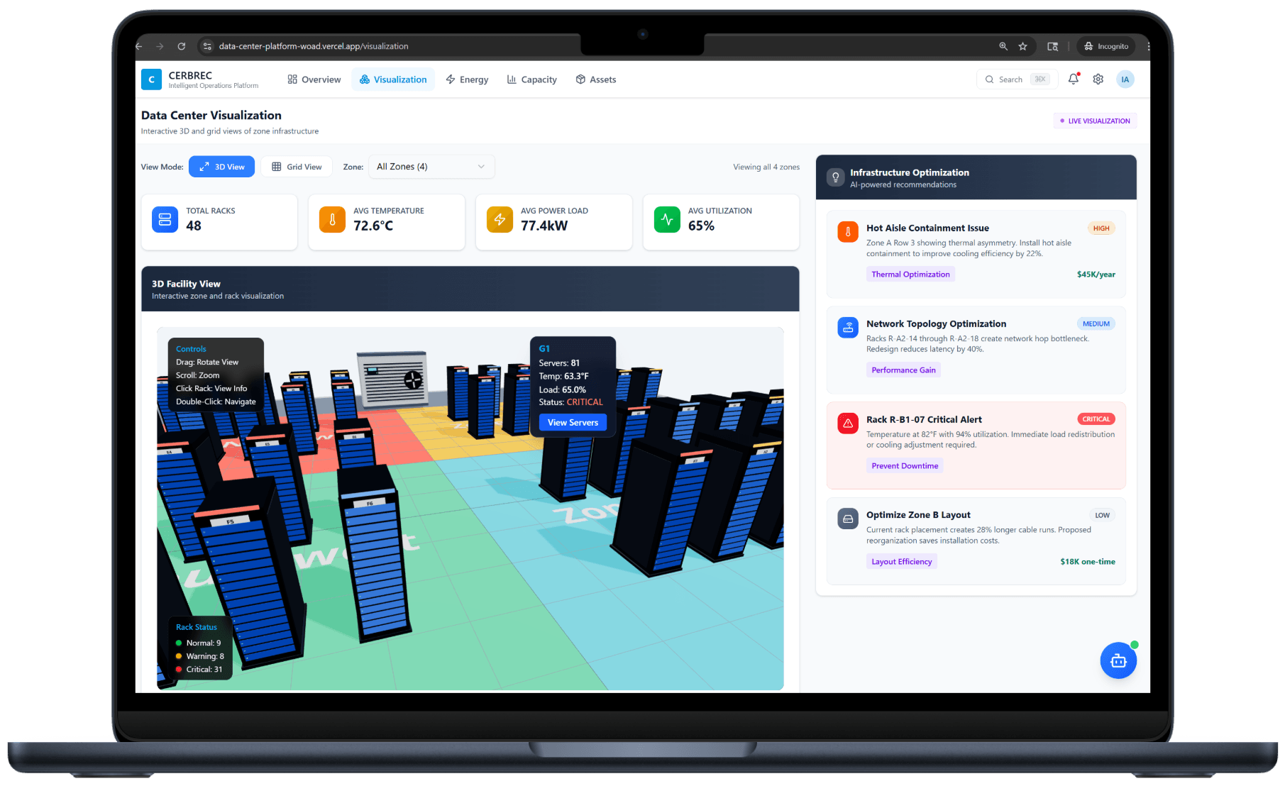 Cerbrec Intelligent Operations Platform